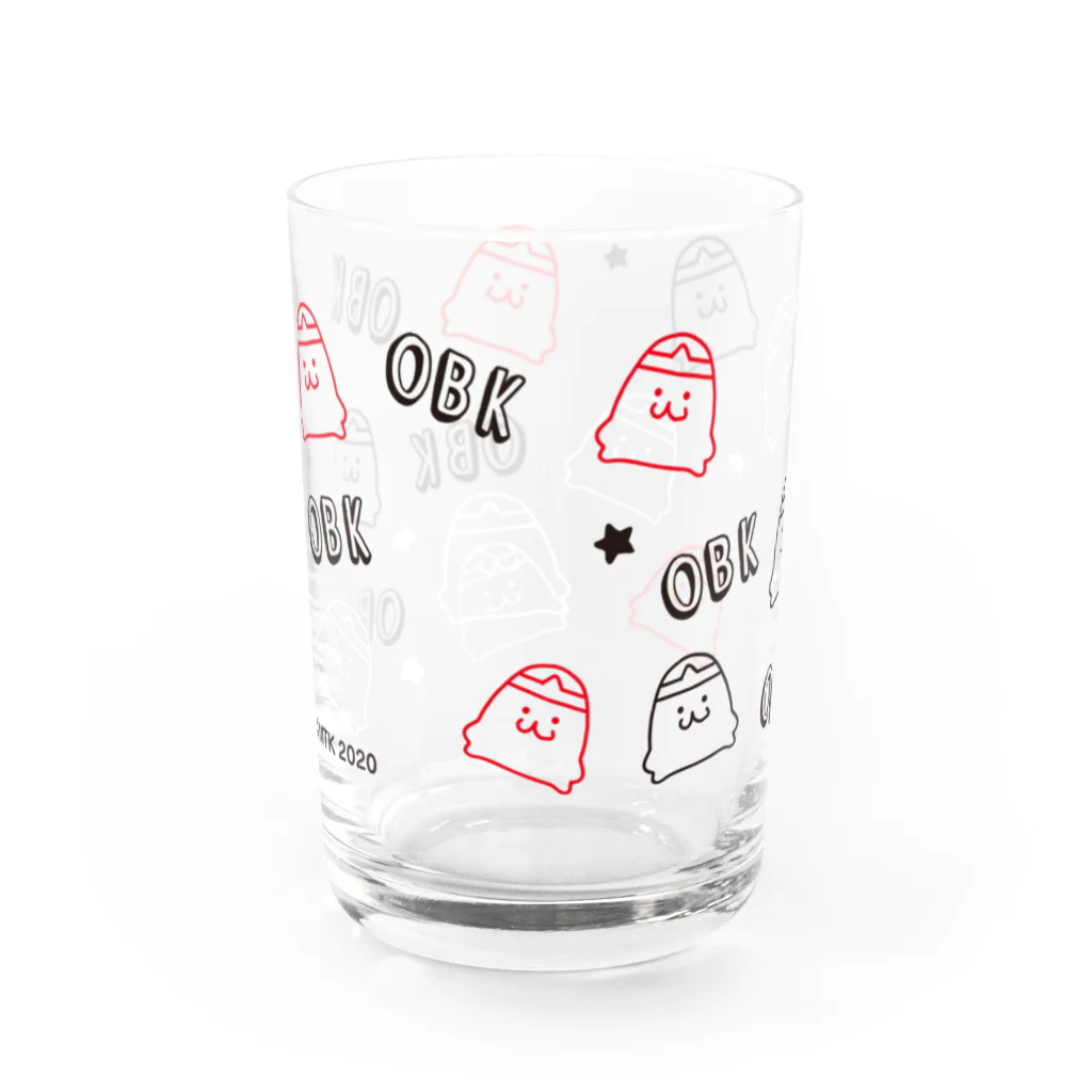 おばけくんSHOPのぐるっとおばけくん Water Glass :left