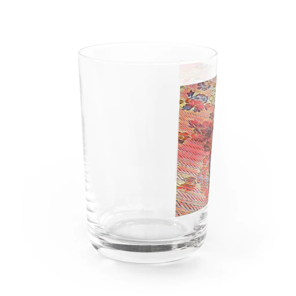 ヤオマサショウテンのパグのカニメガちゃん Water Glass :left