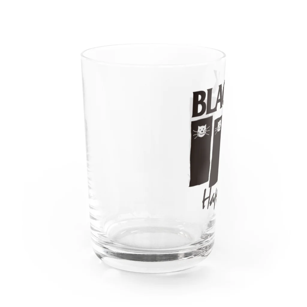 オサモハンキンポーの BLACK HAPPENING（ver2） Water Glass :left