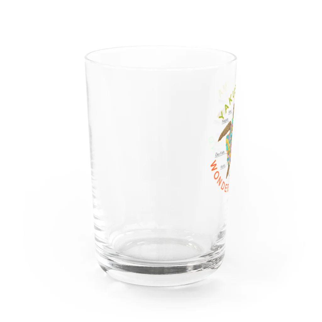 ウエダマサノブ＠アトリエ縄文じいさんの屋久島ワンダーランド Water Glass :left