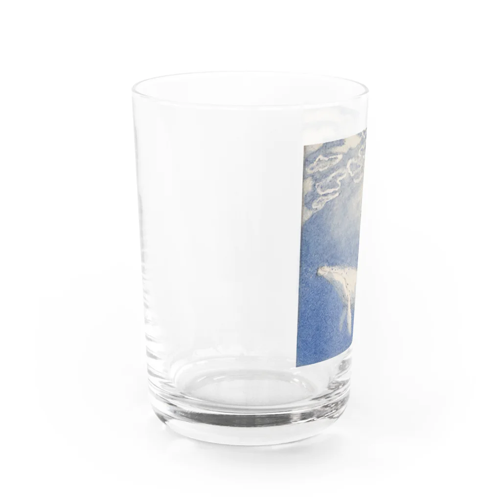  tomoの鯨と鉄塔 Water Glass :left