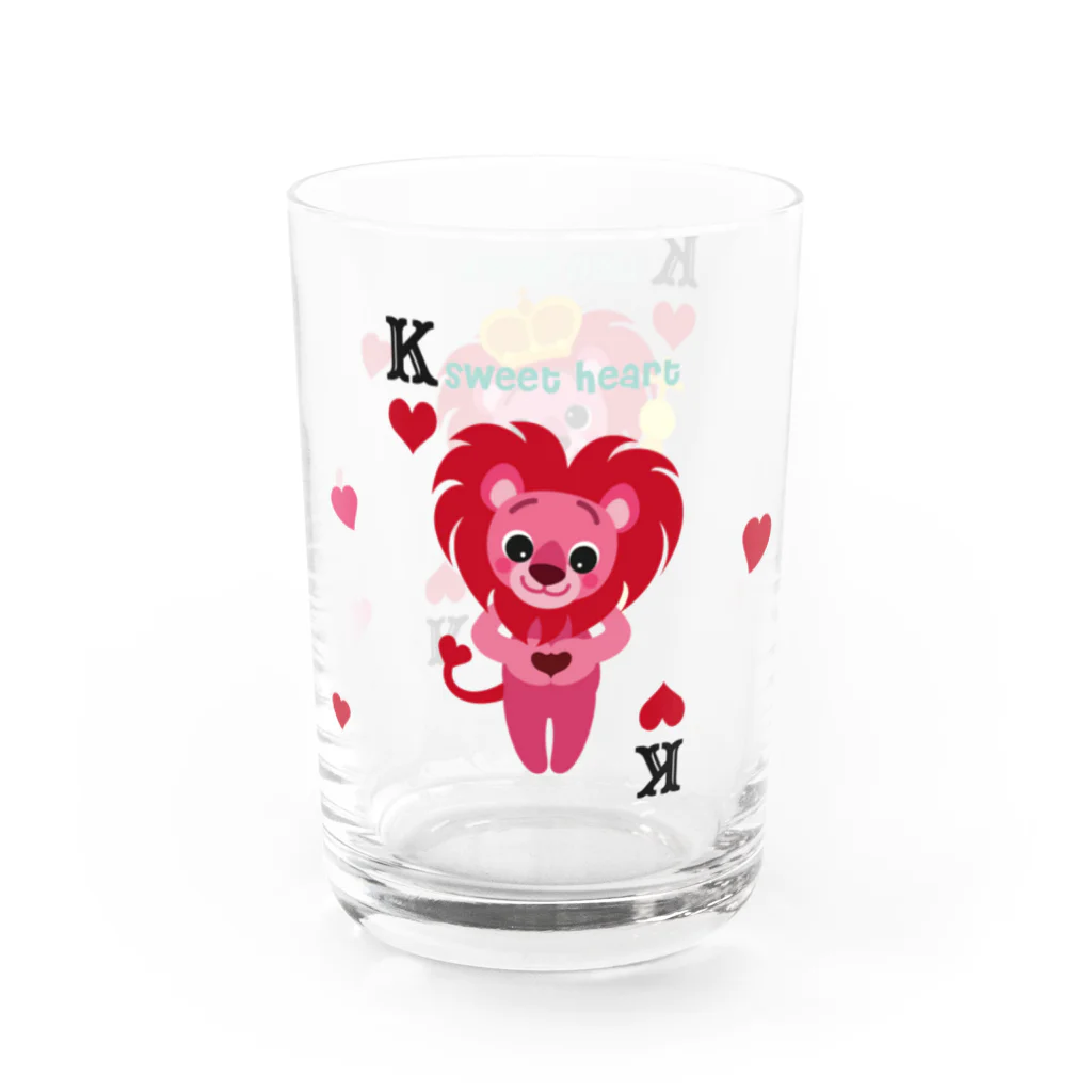 FOXY COLORSのライオンハート Water Glass :left