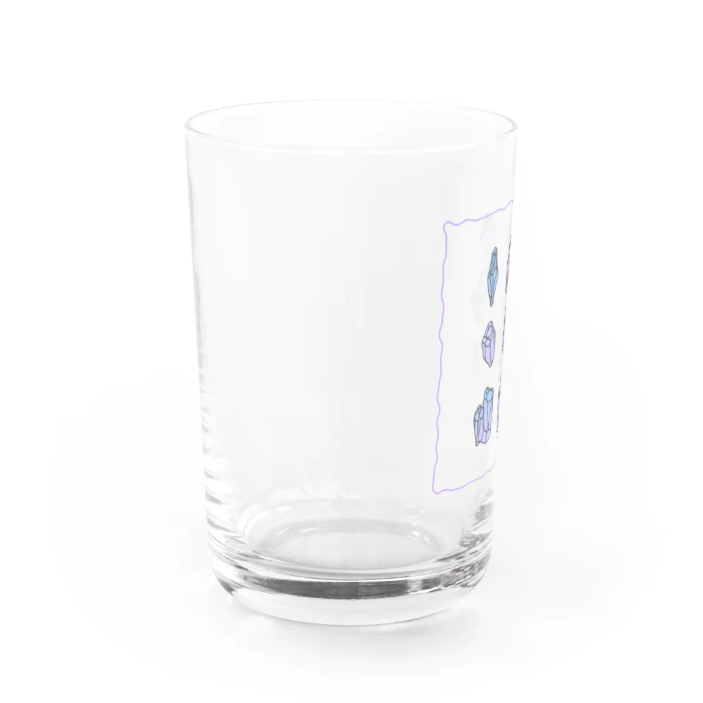 深山のcrystal Water Glass :left