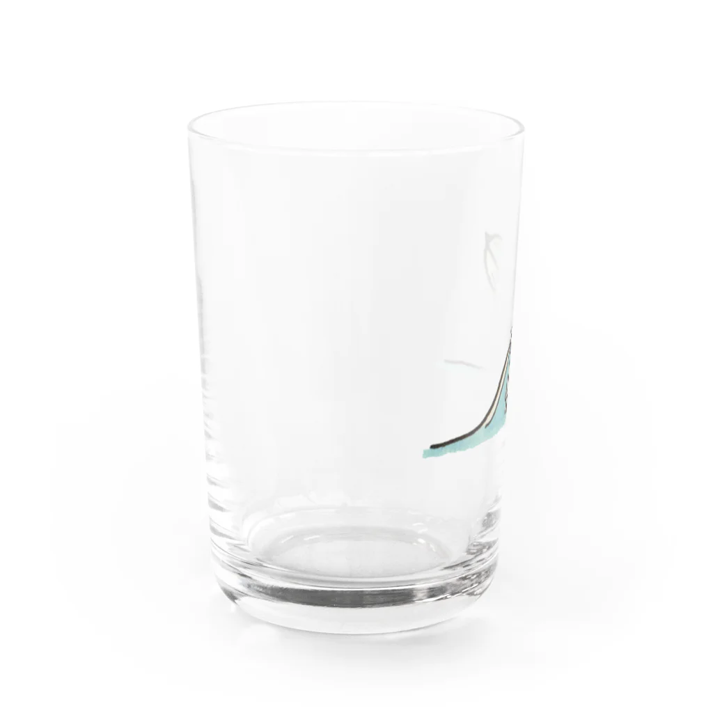 黒井薫 くろい かおるの飛び出るぺんちゃん Water Glass :left