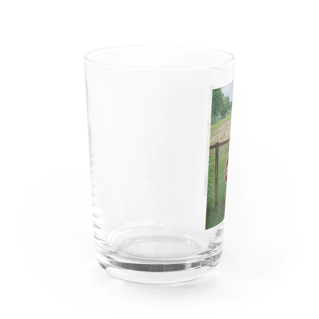 kaoru_andの文字のある風景（給水口） Water Glass :left