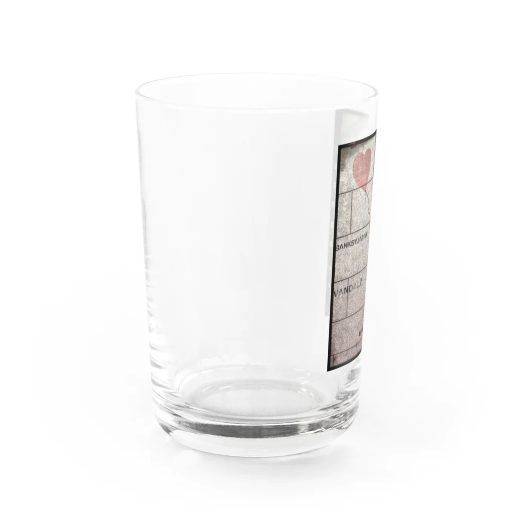 KOYULi shopのこゆりバンクシー Water Glass :left