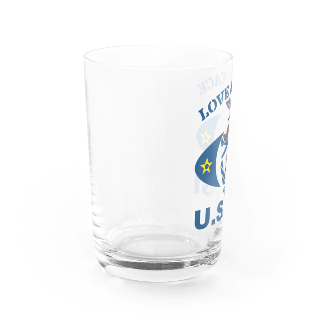 ビースリーのU.S.AGI(ウサギ) Water Glass :left