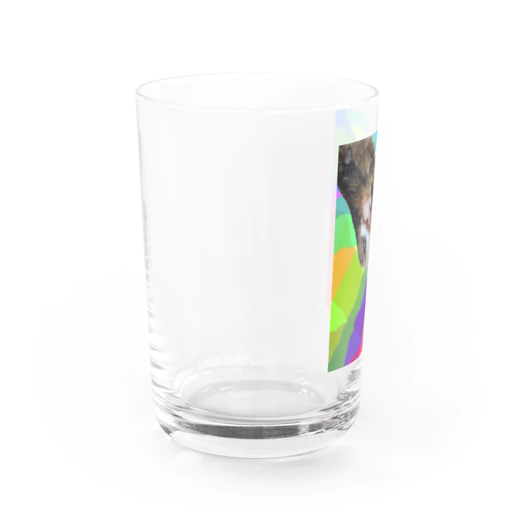 ちょこれーときゃっとのチョコっと肉球 Water Glass :left