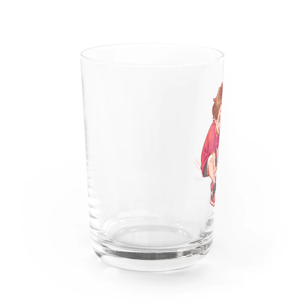 新波 歩/ARSWALKERのパパのスニーカー Water Glass :left