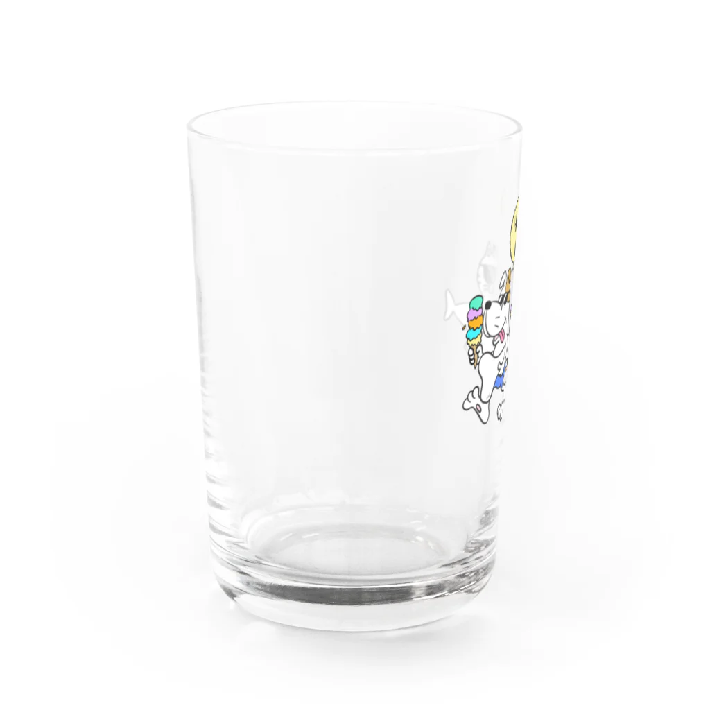 Kotoraのチャリティ　ハッピーライフ Water Glass :left