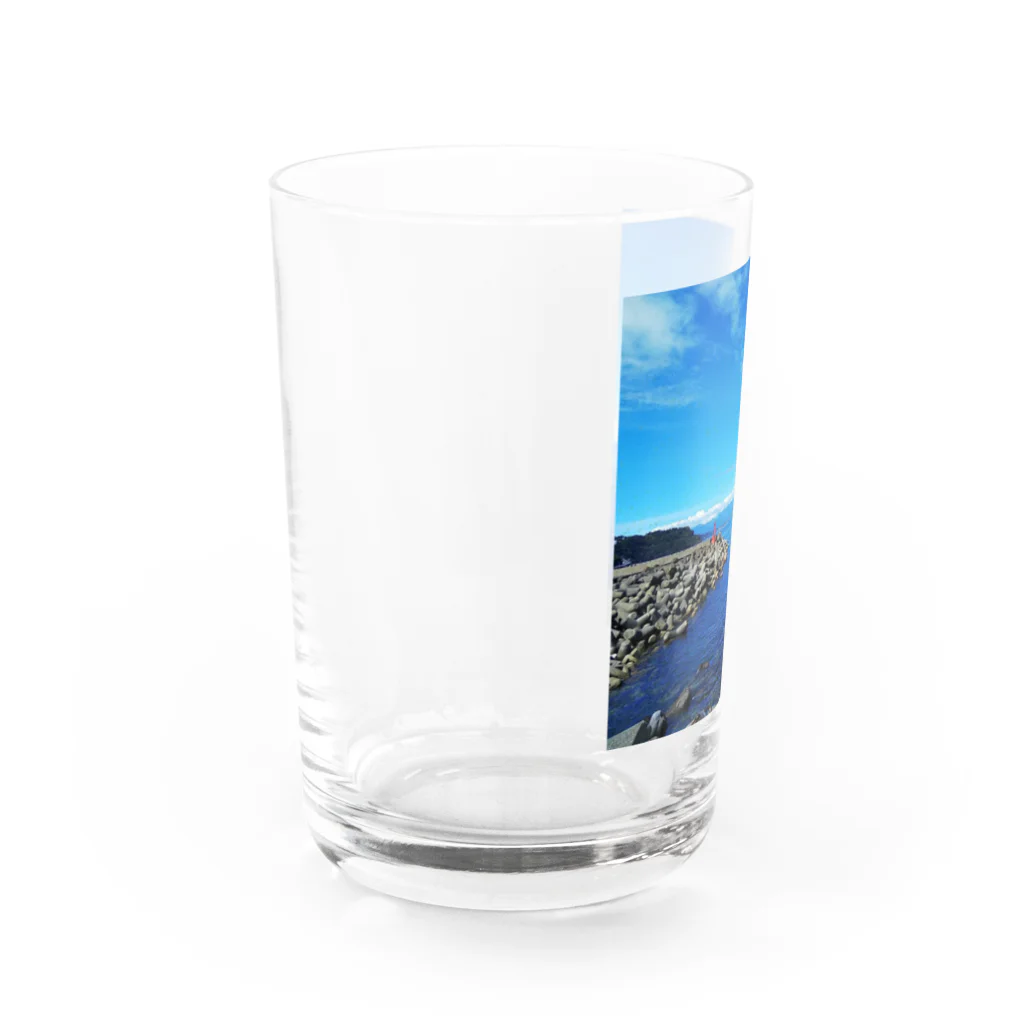 ソ@(o ω n)チタへのうみ Water Glass :left