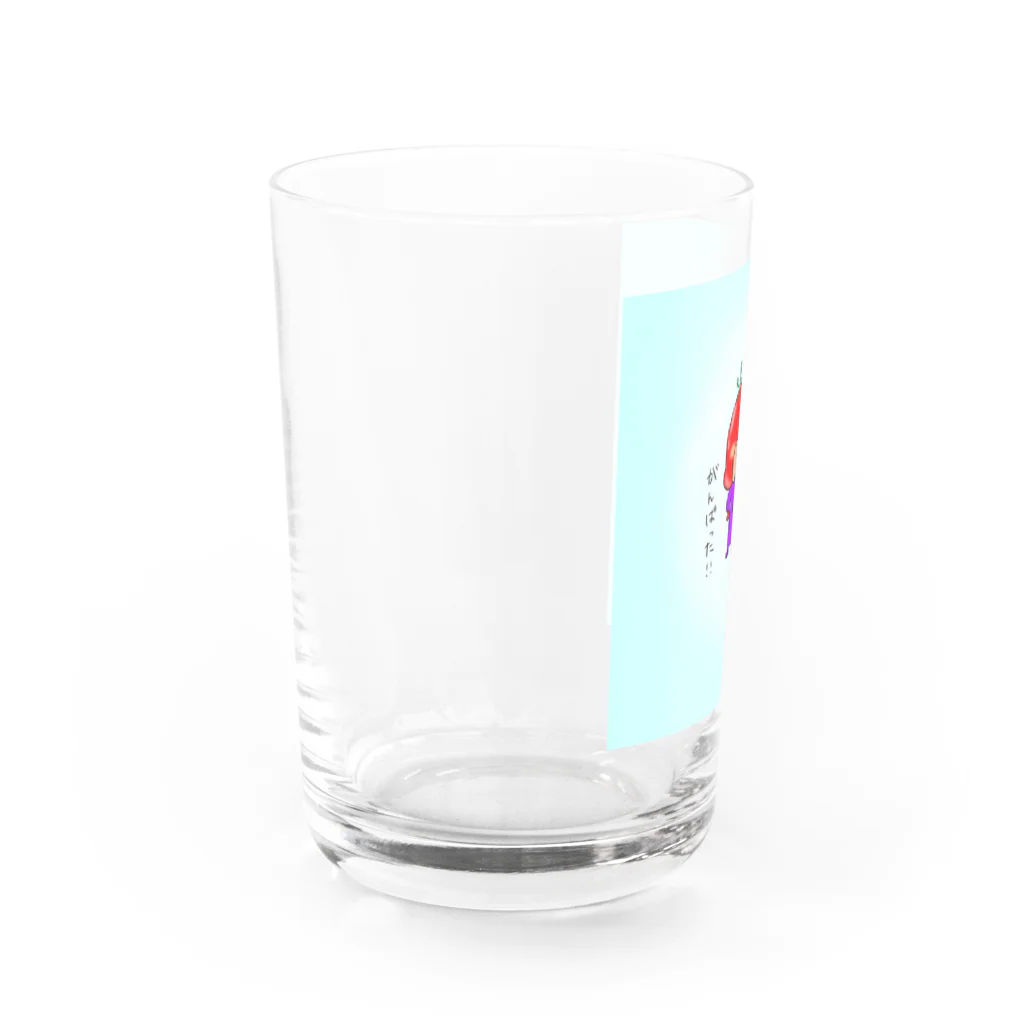 むむすけっ！！@ええぶに売っとるとこのお酒でごきげんなむむのすけ Water Glass :left