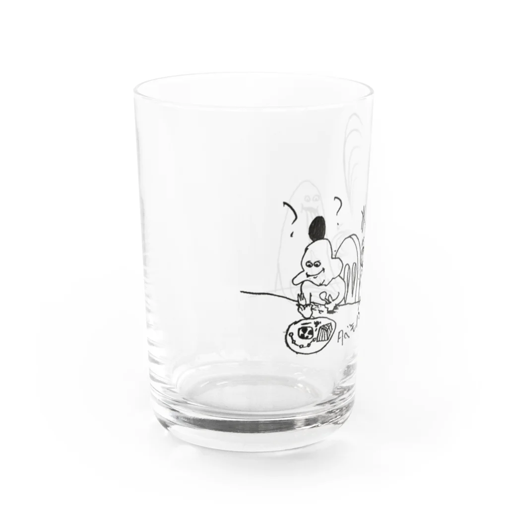 تʎɐssıのタベモノ Water Glass :left