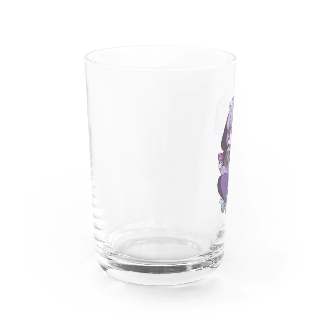 ぽこてんのあぶない Water Glass :left