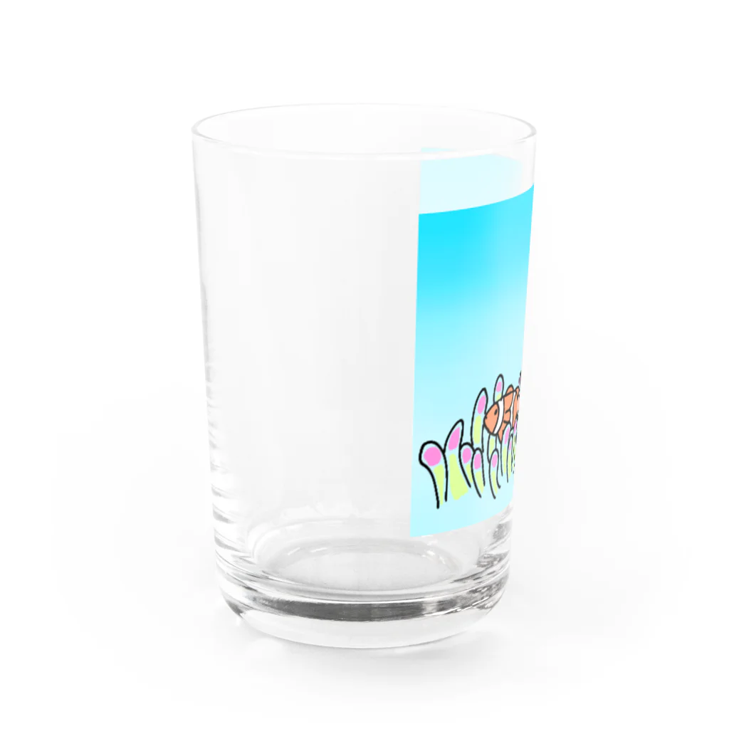 おじょうのクマノミ Water Glass :left