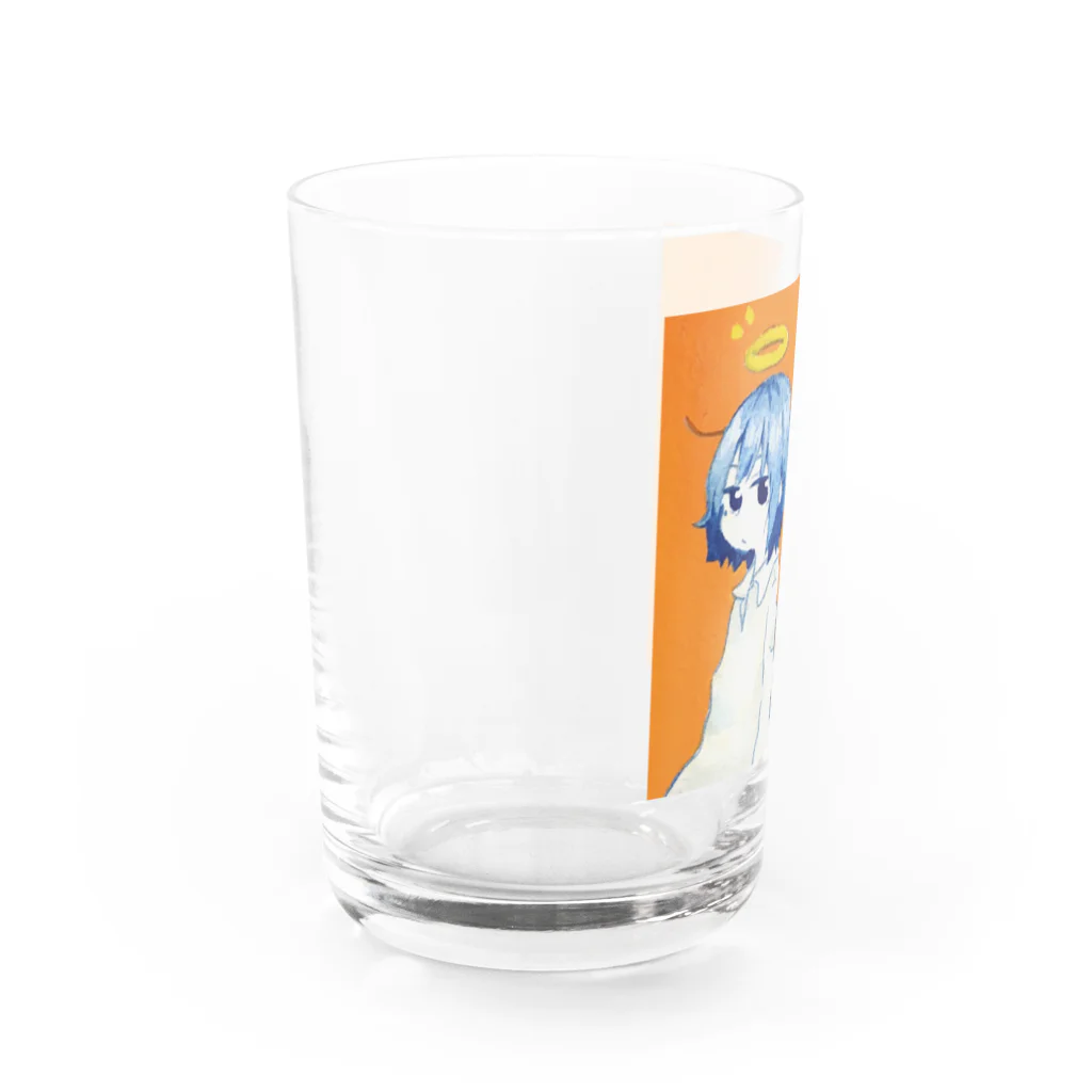 天使の輪のカフカ Water Glass :left