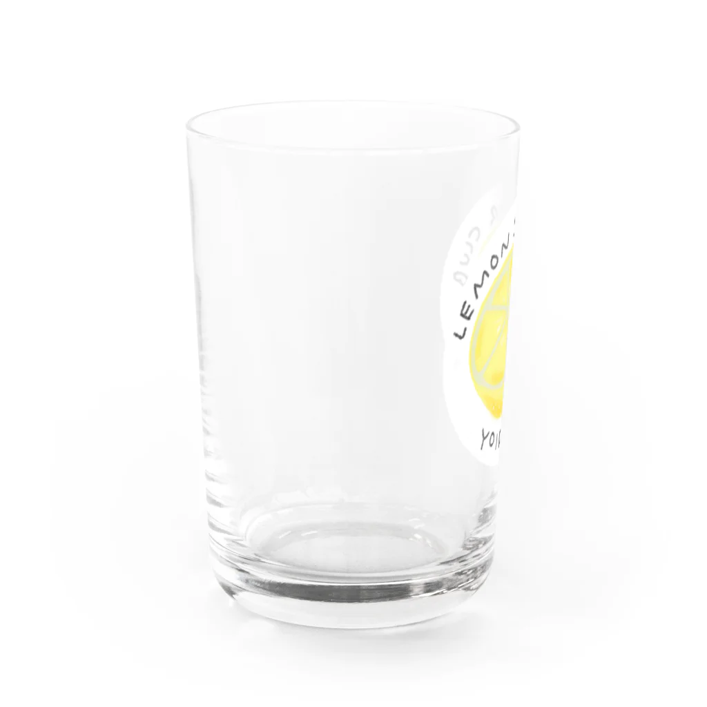 nonbiridaijinのレモンサワー倶楽部酔いどれ編 Water Glass :left