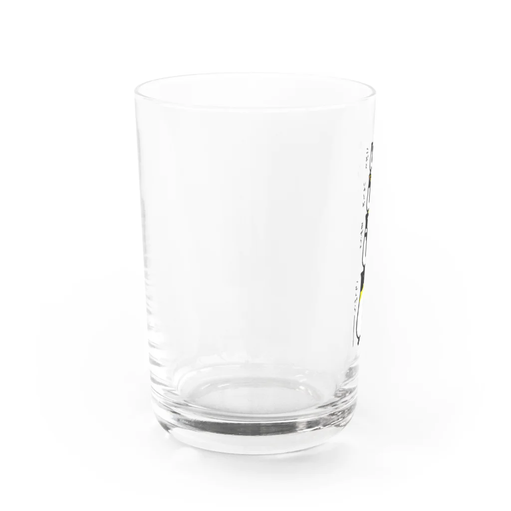 漣猗のゆるとりーず　ぺんぎんとーてむ Water Glass :left