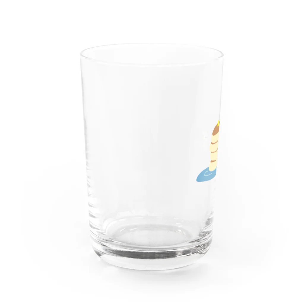 ラッタ工房のホットケーキとウサギ Water Glass :left