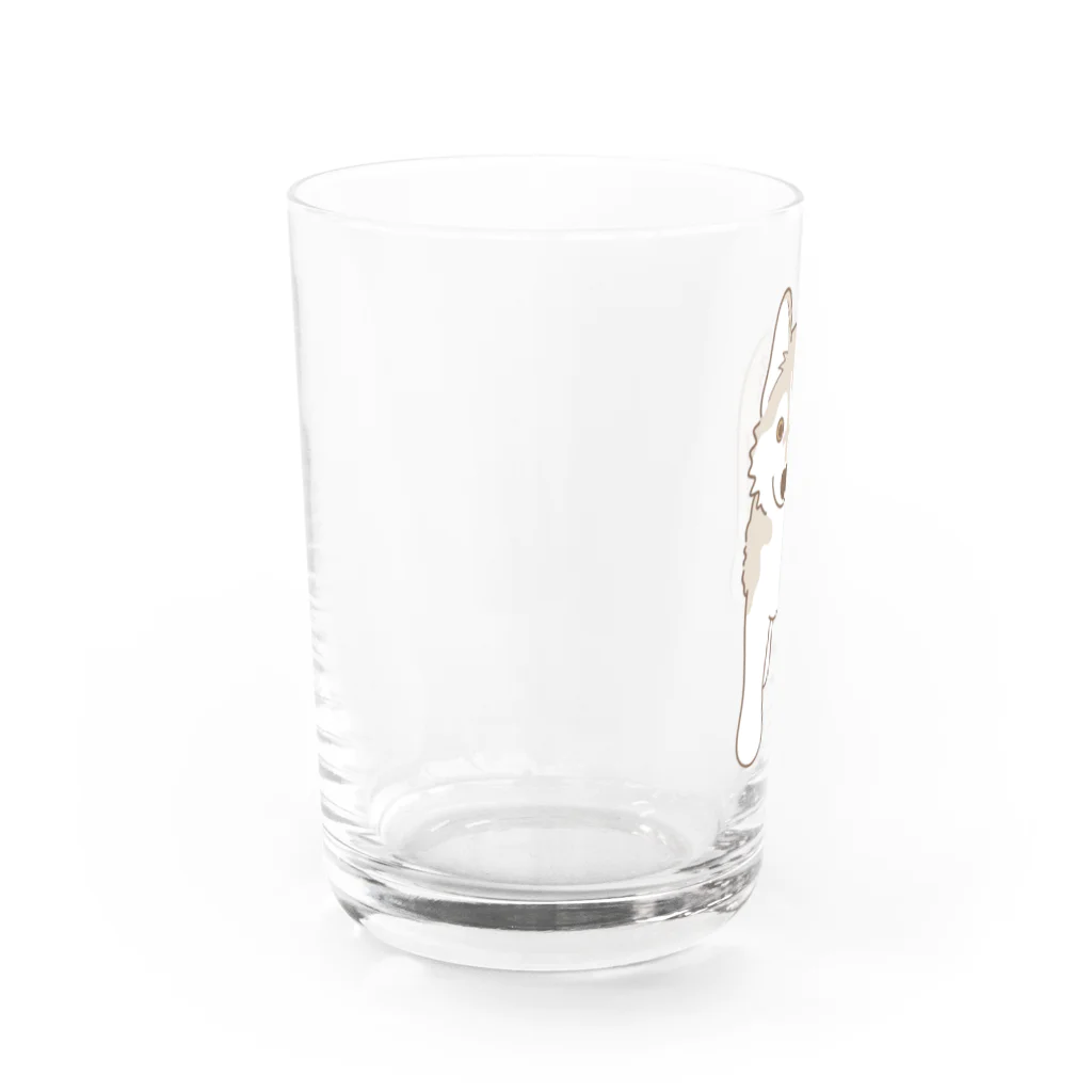  HUS×HUSのスタンダップハスキー2 Water Glass :left