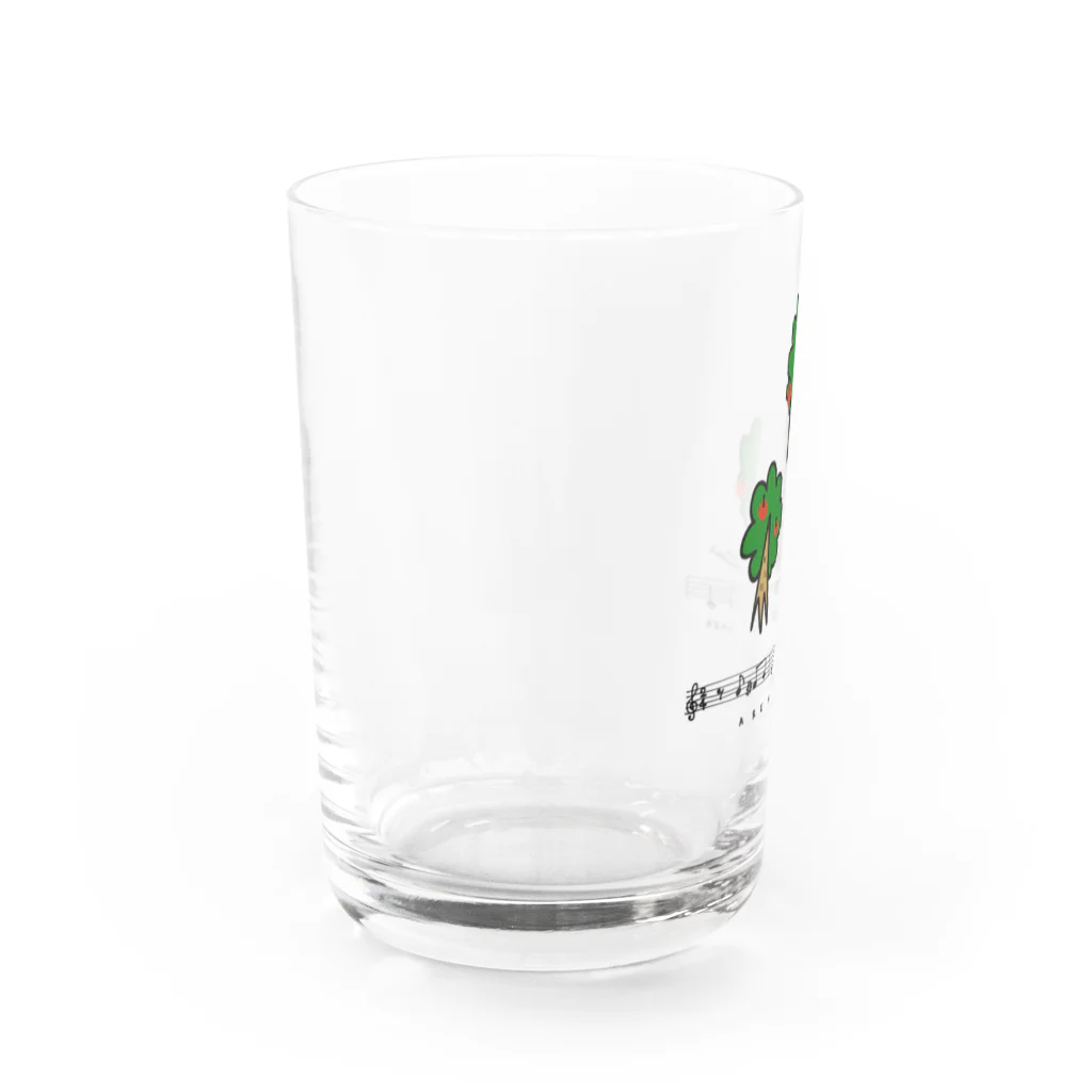 万枚ちゃんの森のくまさん① Water Glass :left