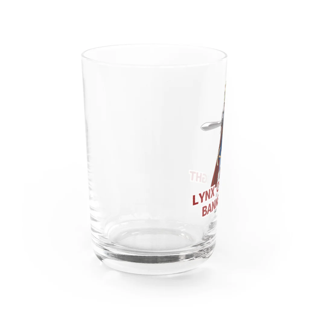 Lynx Highland shopのりんくすちゃん騎士B Water Glass :left
