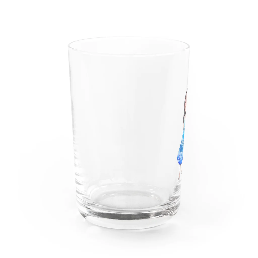 しゃちの水槽の波うち少女 Water Glass :left