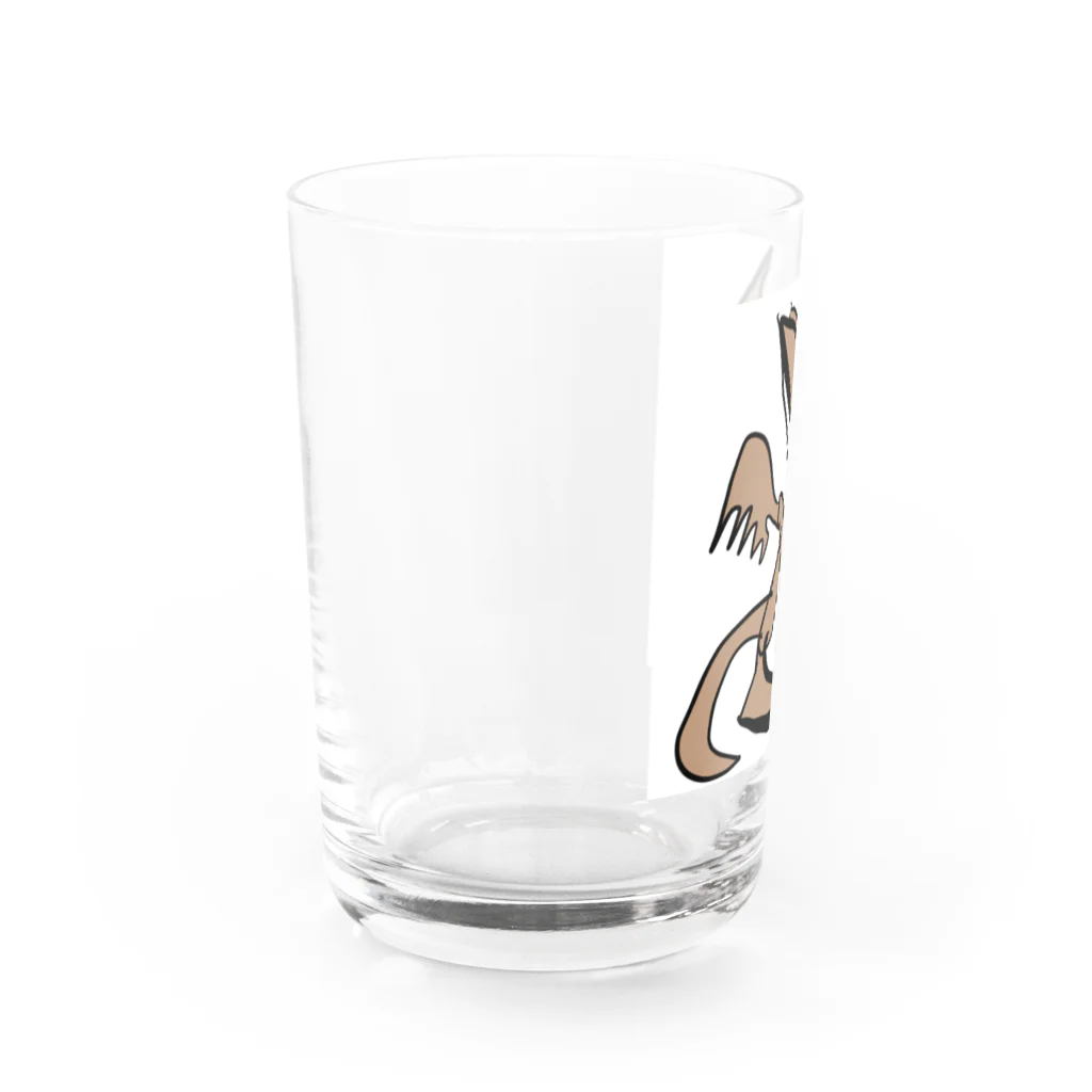 がかがかがか屋のくちばし Water Glass :left