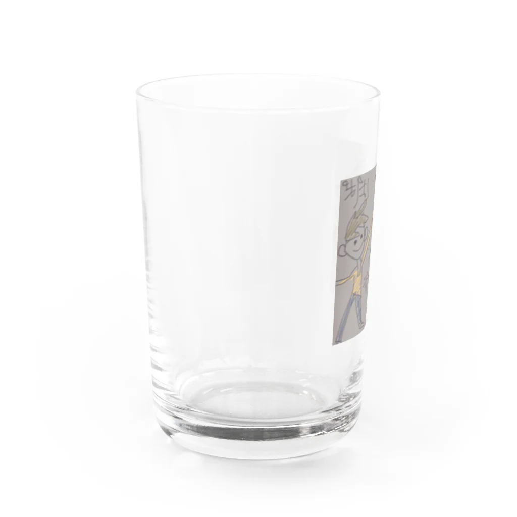 レアチムケーキのアダルトチルドレン Water Glass :left