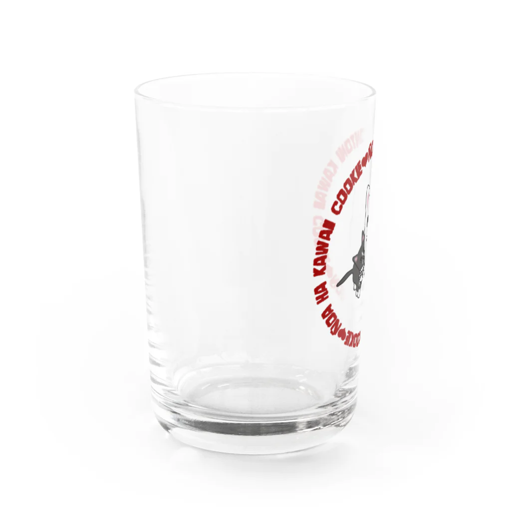 狐花's shopののあとクッキー2 Water Glass :left