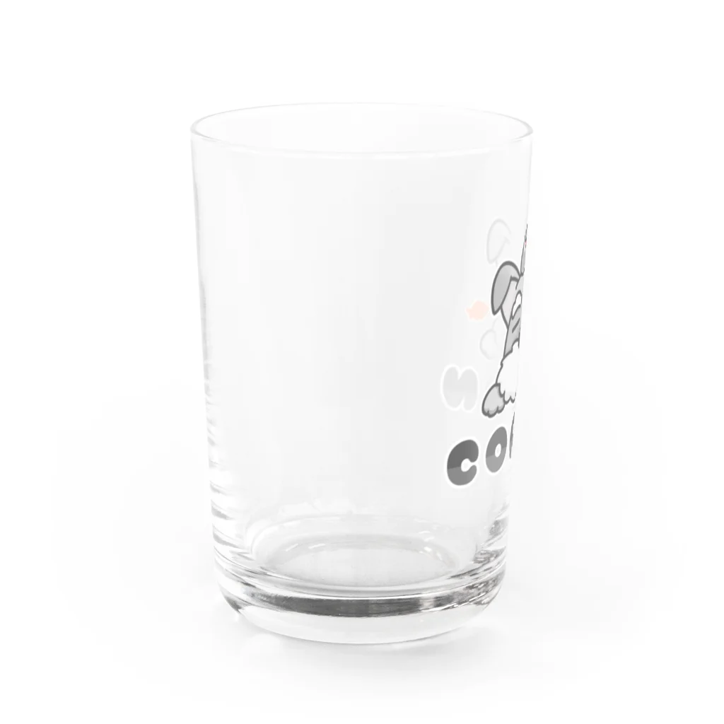 お歯黒🦊のすやすやわんこ Water Glass :left