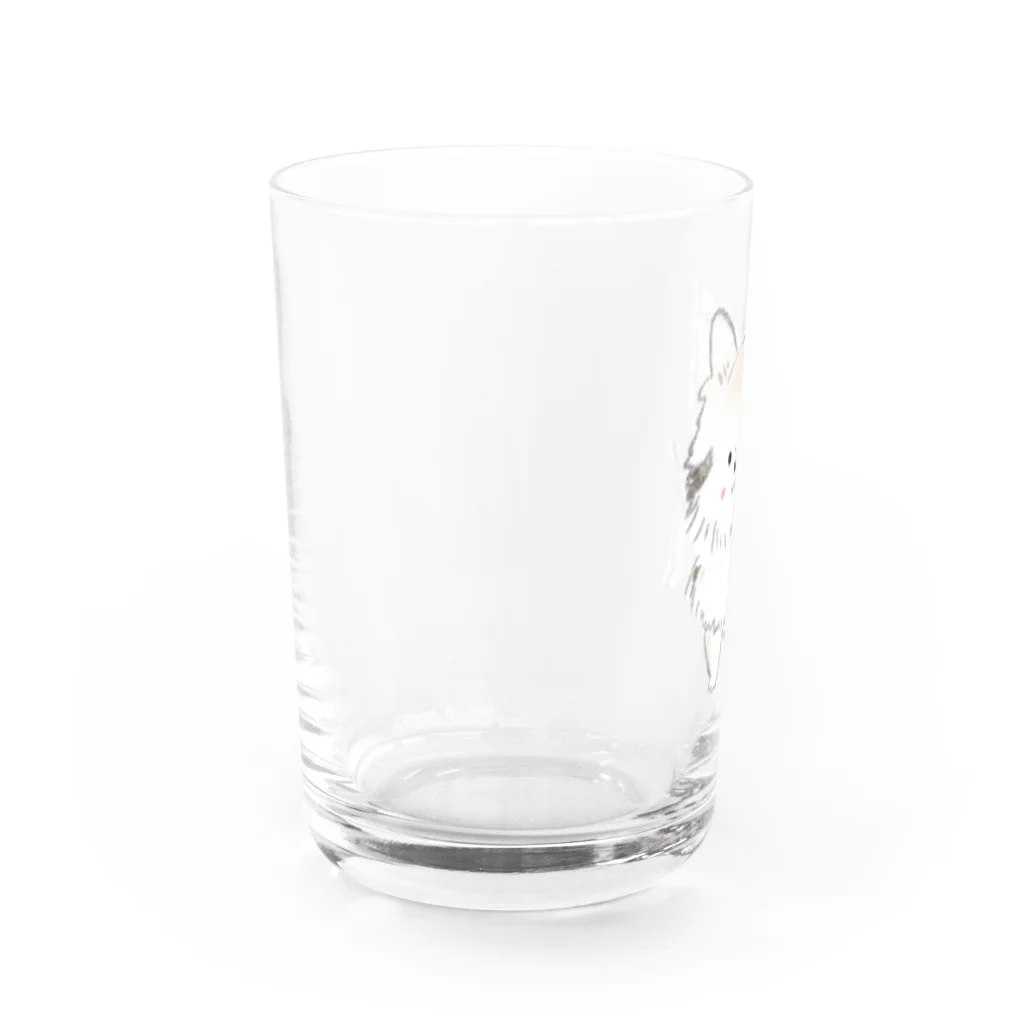 しまのポン酢ちゃん Water Glass :left