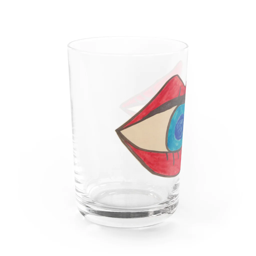 ℍ𝕠𝕘𝕦※ほぐ※のめくち Water Glass :left