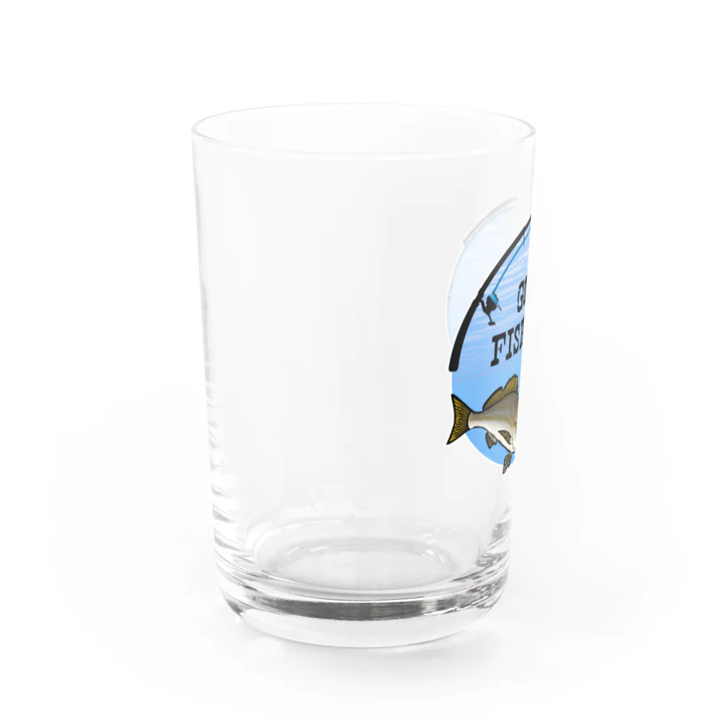 猫と釣り人のイサキ_1_C Water Glass :left