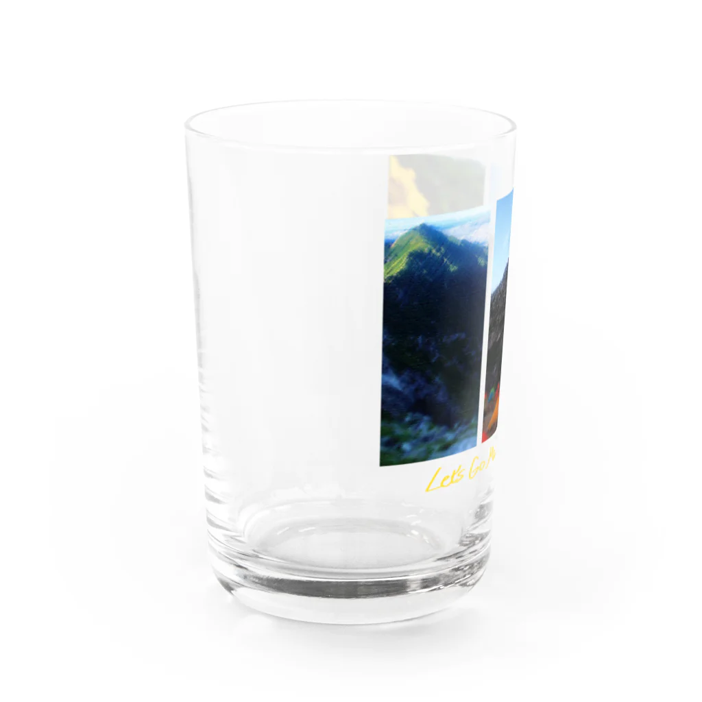 NECOCAI NO SHOPのレッツ山登り～木曽駒ヶ岳・千畳敷カール～ Water Glass :left