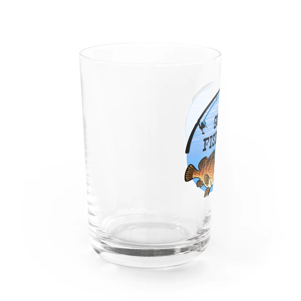 猫と釣り人のキジハタ_1_C Water Glass :left