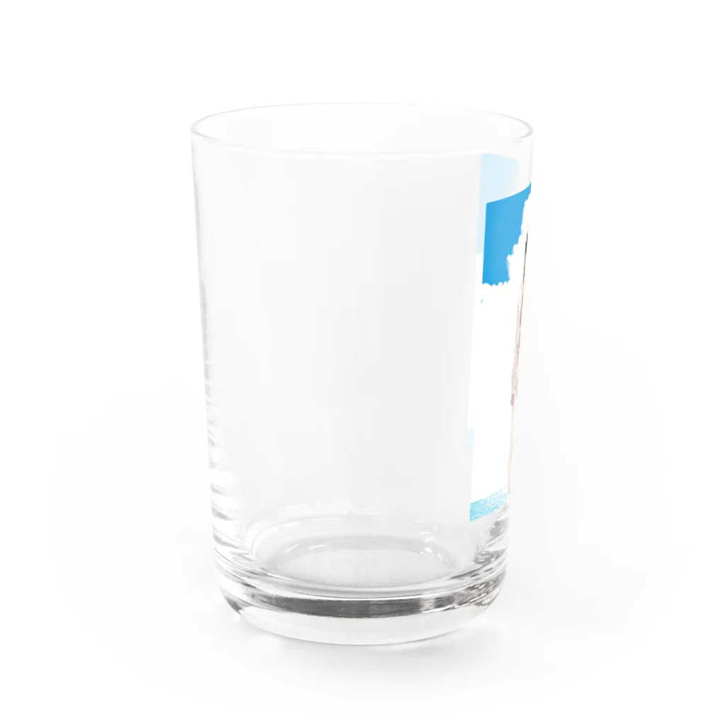 岸虎次郎　オトメの帝国18巻発売中のオトメ水着の楽園／ほのか Water Glass :left