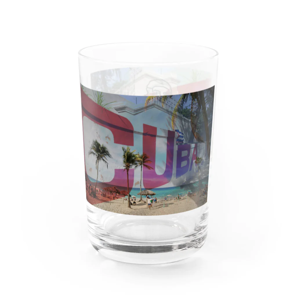NEGA97のキューバみやげっぽいグラス Water Glass :left