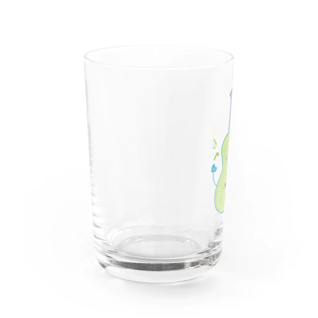 akamonoのカッタウェイさん Water Glass :left