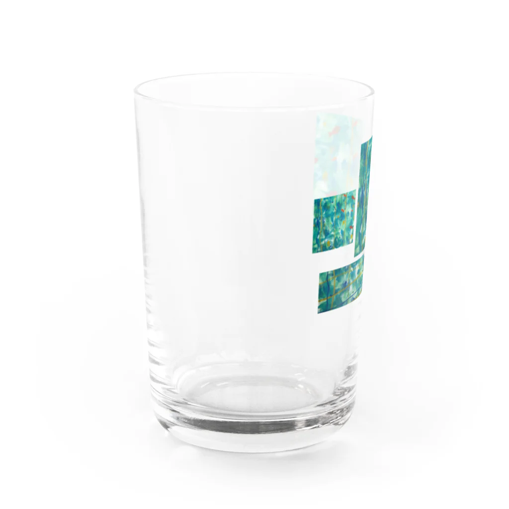 ごまプラネットの光を泳ぐ Water Glass :left