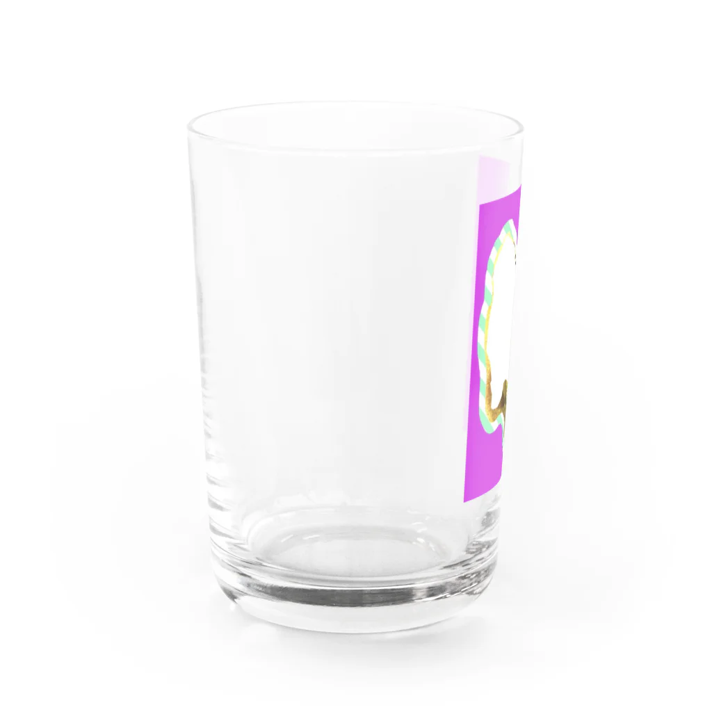 Miss Opupuのほたかめピンク Water Glass :left