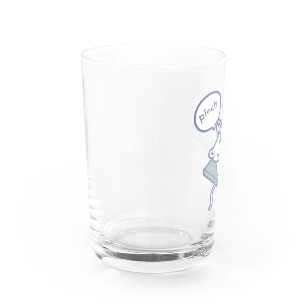 pinchのピンチなネズミ Water Glass :left