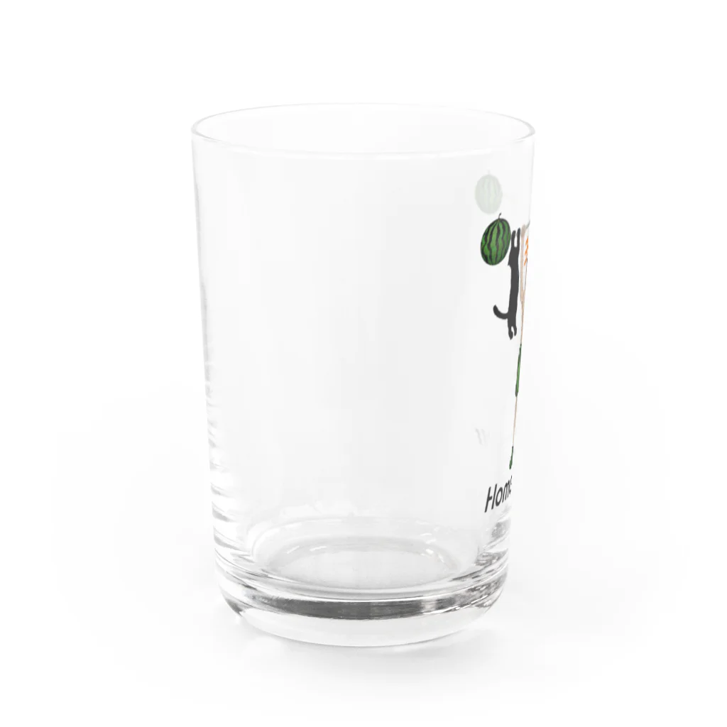 みにゃ次郎のホームフィットネス Water Glass :left