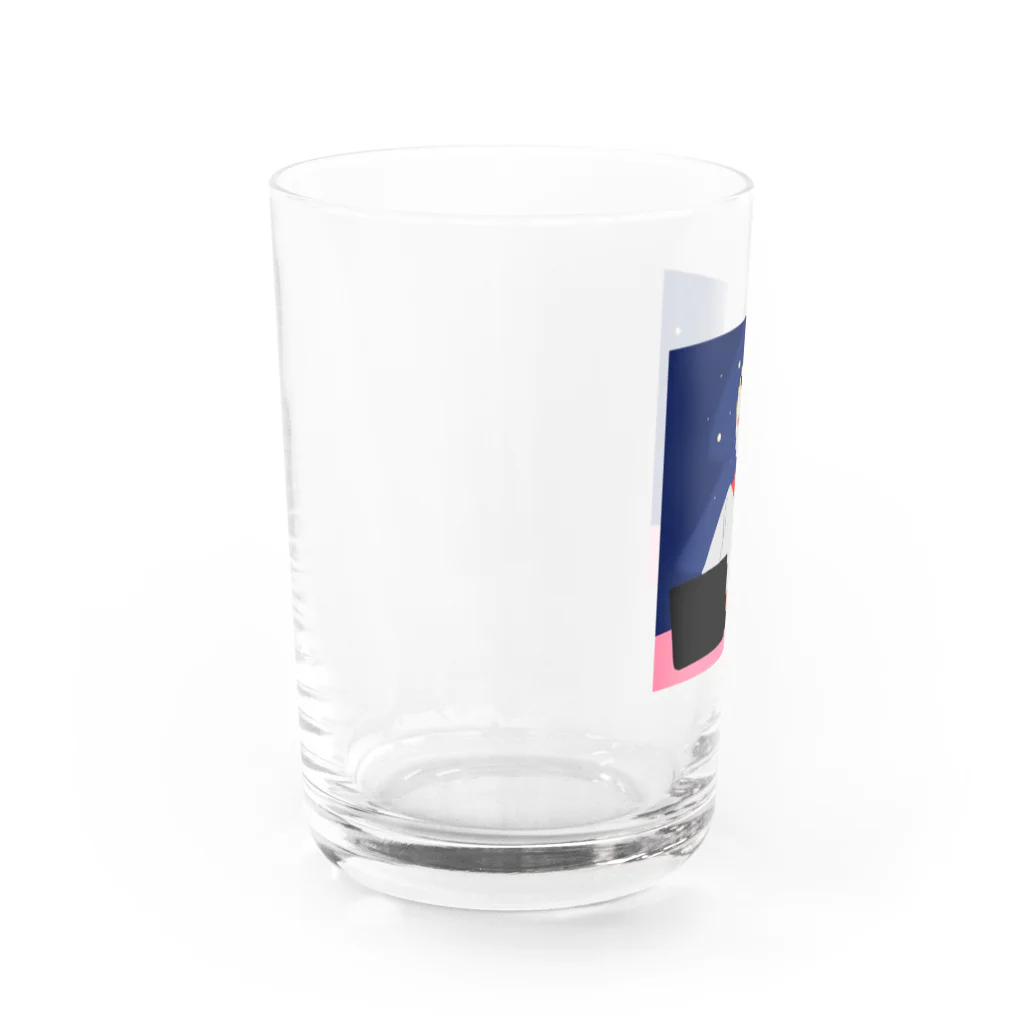 𝐌𝐚𝐧𝐚のOLさんの夜 Water Glass :left