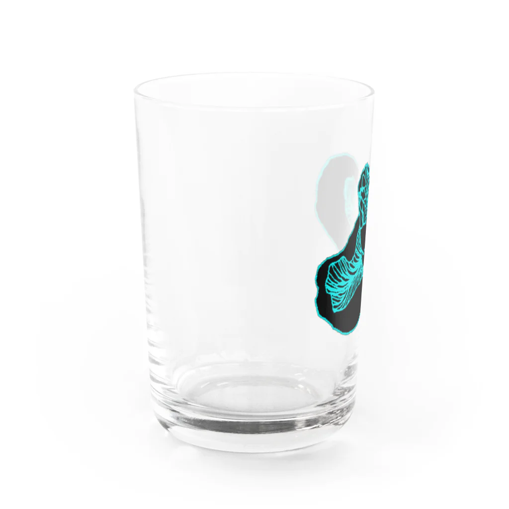 オガサワラミチの黒椎茸 Water Glass :left