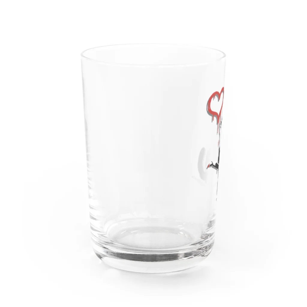 paz&sheetaのバン〇シーフェレット Water Glass :left