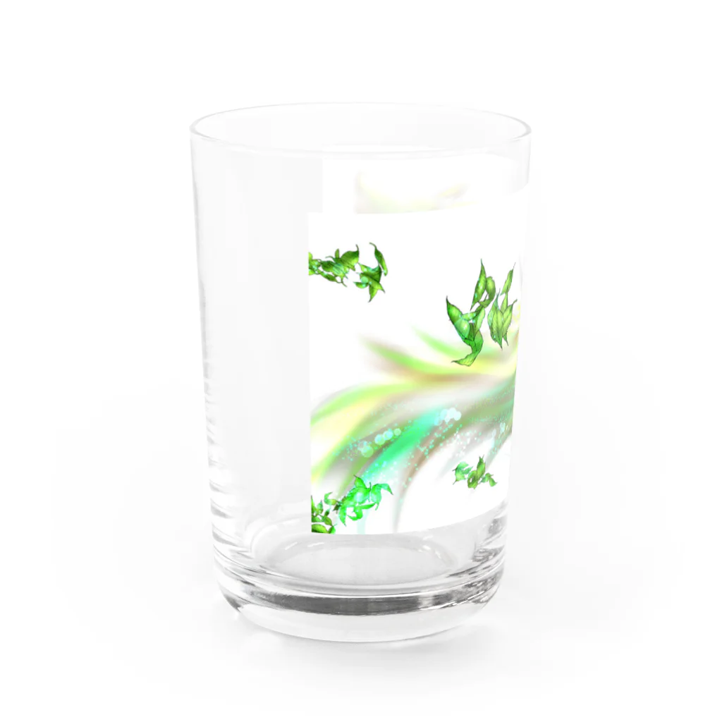 幻想小間絵の大口真神 Water Glass :left