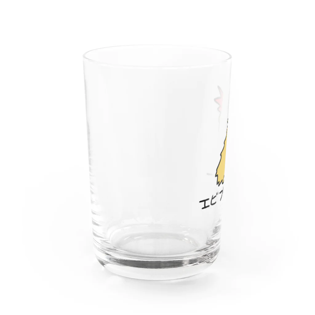 青魚クール便のエビフリャー Water Glass :left