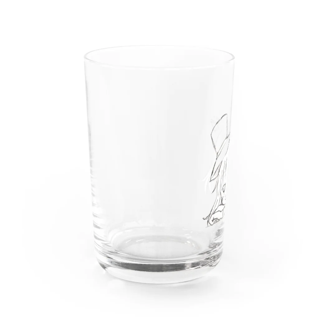 白玉・K・餡蜜の白玉・K・餡蜜グラス Water Glass :left