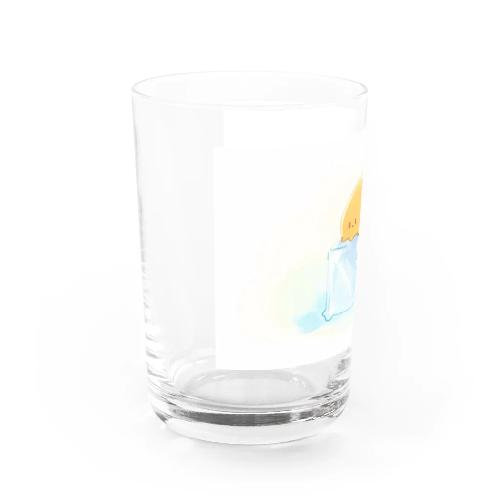 ゆるぽよしょっぷのひゃゃ~ Water Glass :left